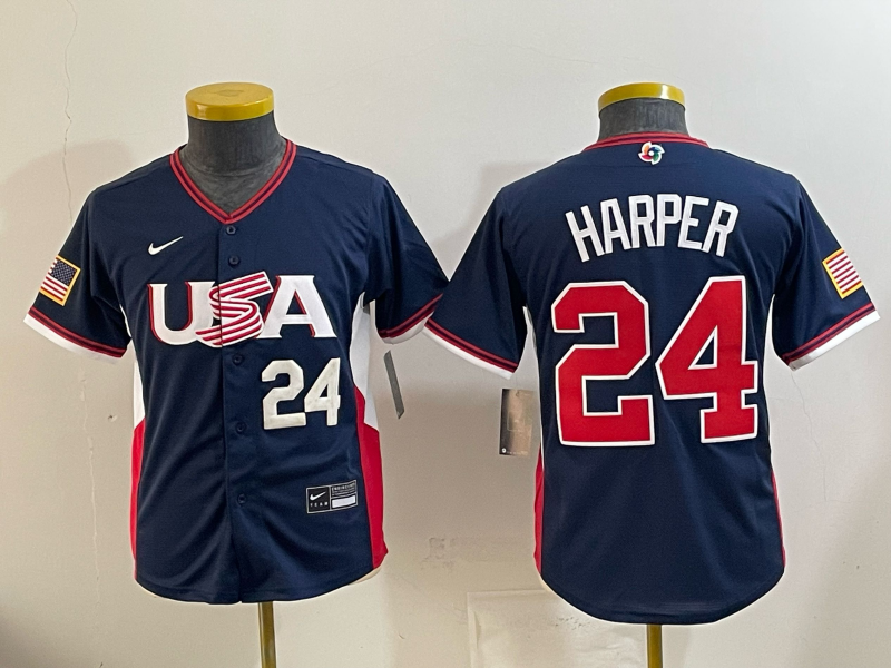 Youth 2026 MLB World Cup Nike Jersey031274